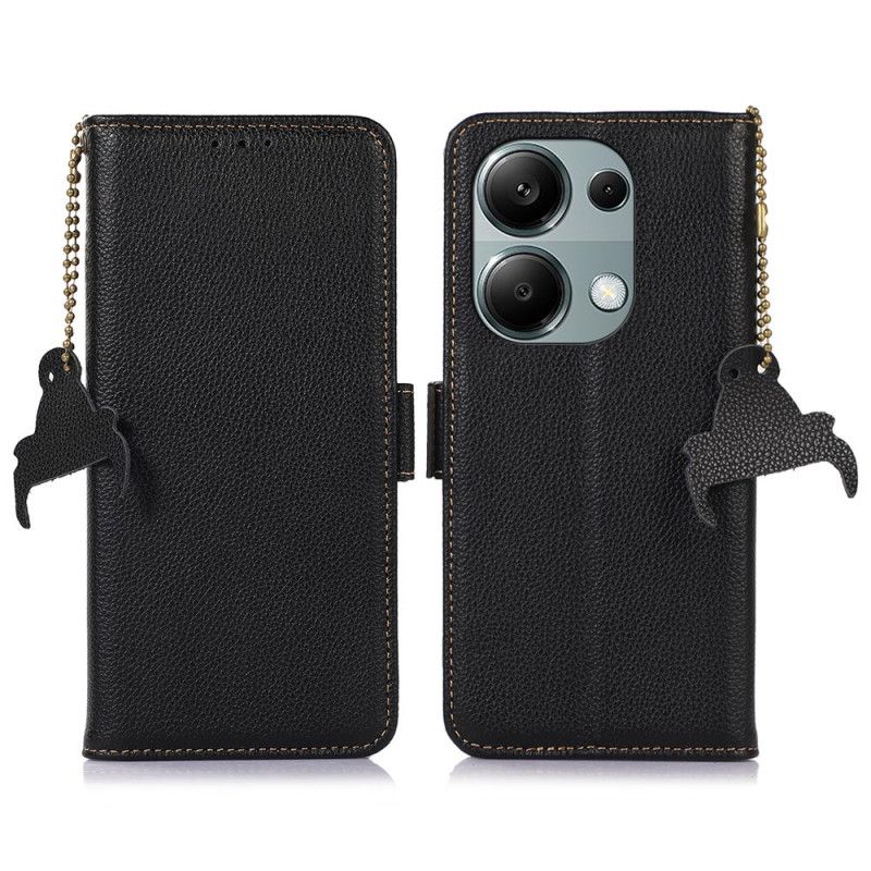 Kožené Puzdro Xiaomi Redmi Note 13 4g Kryt Na Mobil Koža S Rfid Blokovaním