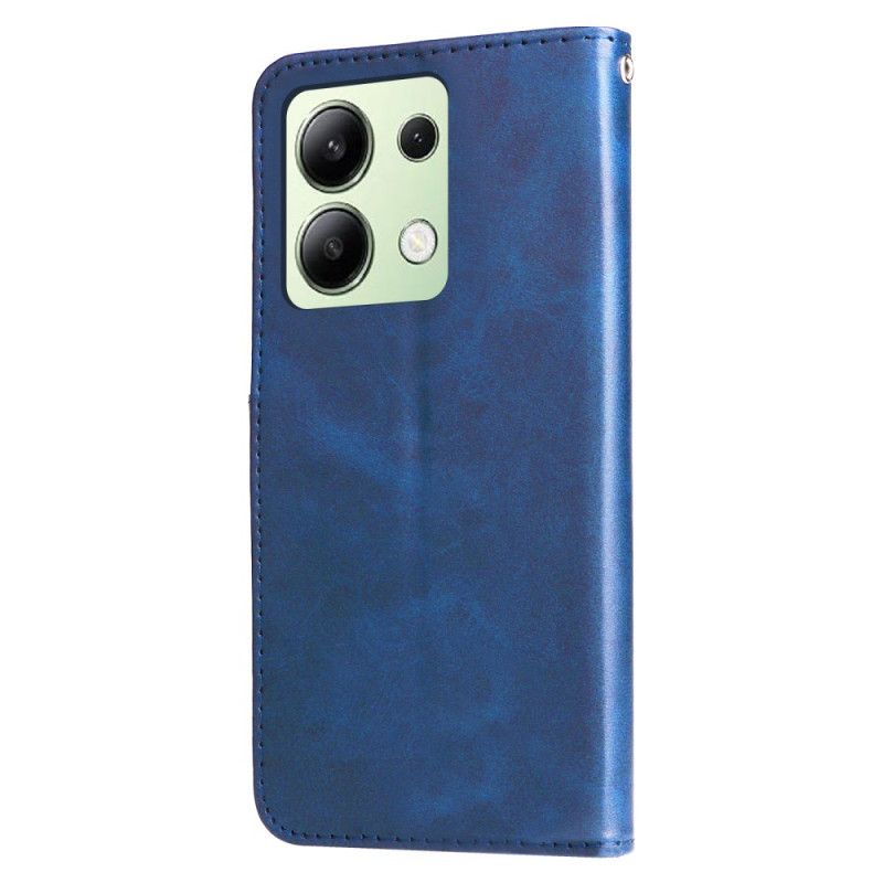 Kožené Puzdro Xiaomi Redmi Note 13 4g Kryt Na Mobil Predná Peňaženka Na Mince