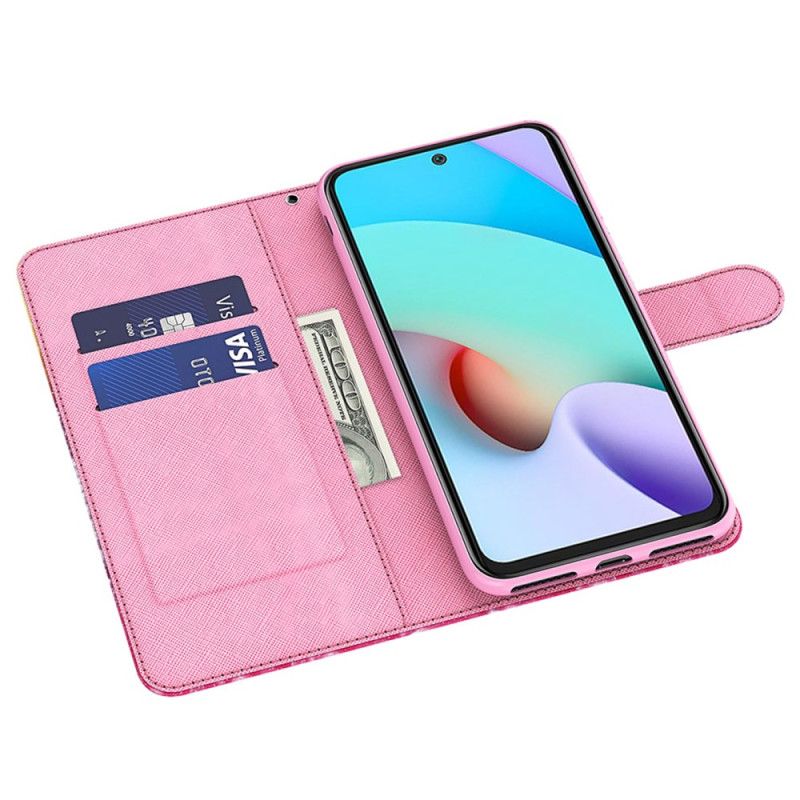 Kožené Puzdro Xiaomi Redmi Note 13 4g Kryt Na Mobil Strom Želaní So Šnúrkou
