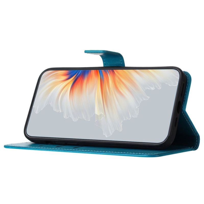 Kožené Puzdro Xiaomi Redmi Note 13 4g Kryt Na Mobil Tlač Mandaly S Remienkom