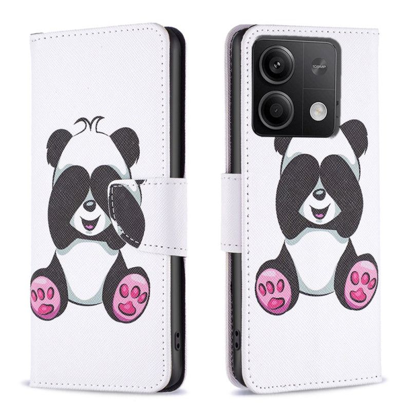 Kožené Puzdro Xiaomi Redmi Note 13 4g Panda