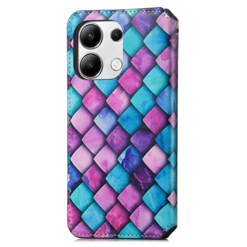 Kožené Puzdro Xiaomi Redmi Note 13 4g Peňaženka S Rfid Blokovaním Caseneo