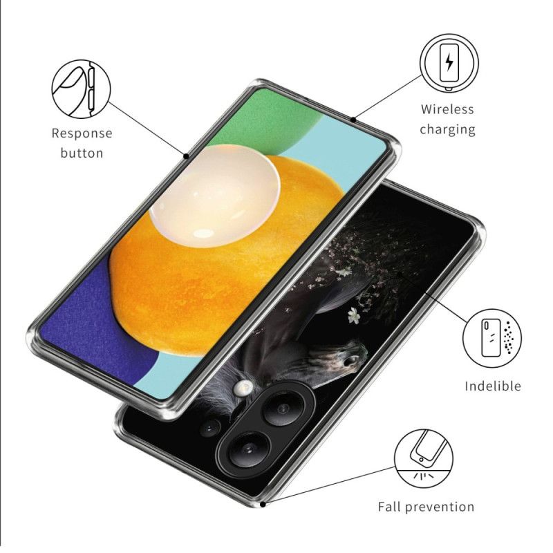 Kryt Xiaomi Redmi Note 13 4g Kôň A Kvetina