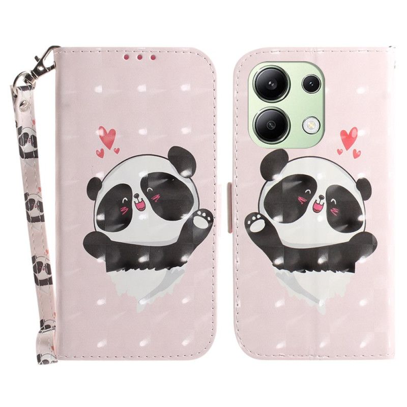 Puzdro Na Xiaomi Redmi Note 13 4g Panda Love S Popruhom