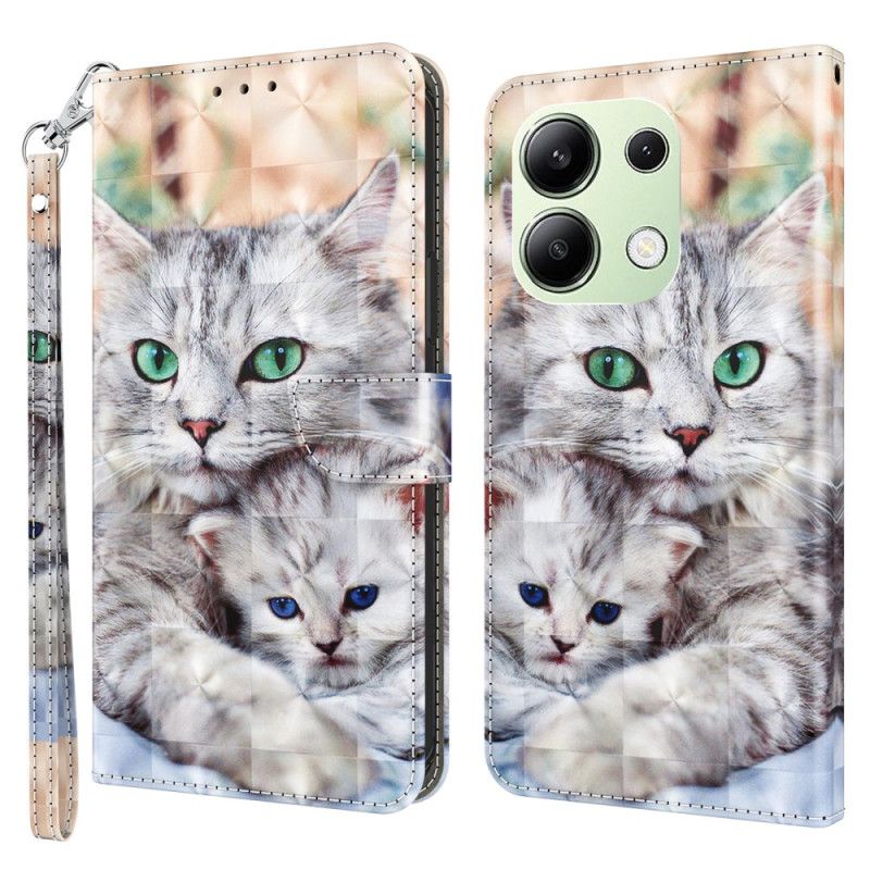 Puzdro Xiaomi Redmi Note 13 4g Dve Tangá Mačky