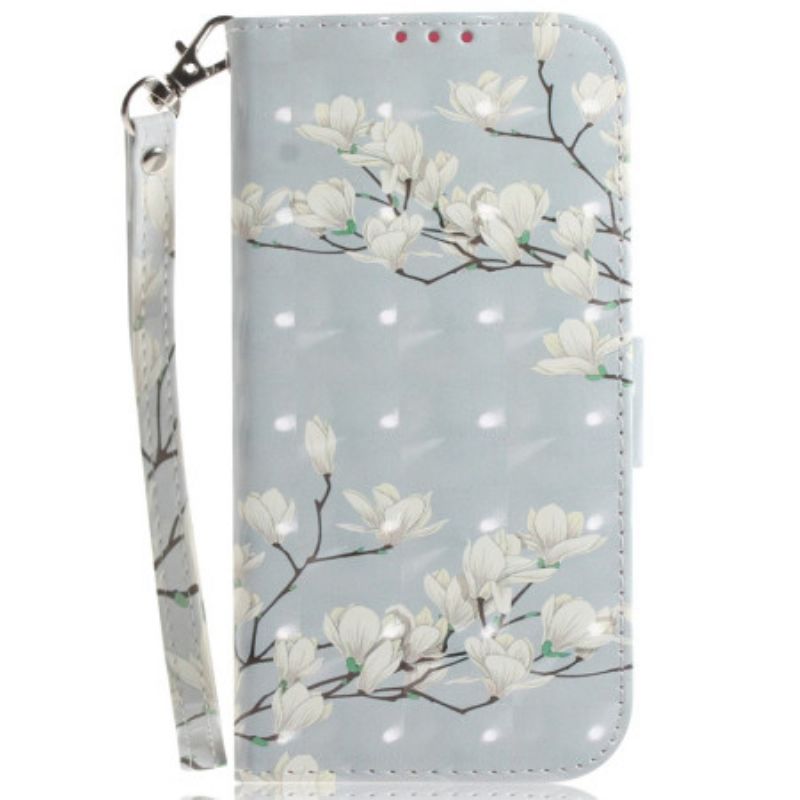 Puzdro Xiaomi Redmi Note 13 4g Pruhované Magnólie