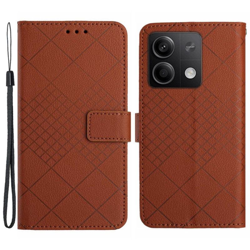 Puzdro Xiaomi Redmi Note 13 4g Remienok Diamantový Vzor
