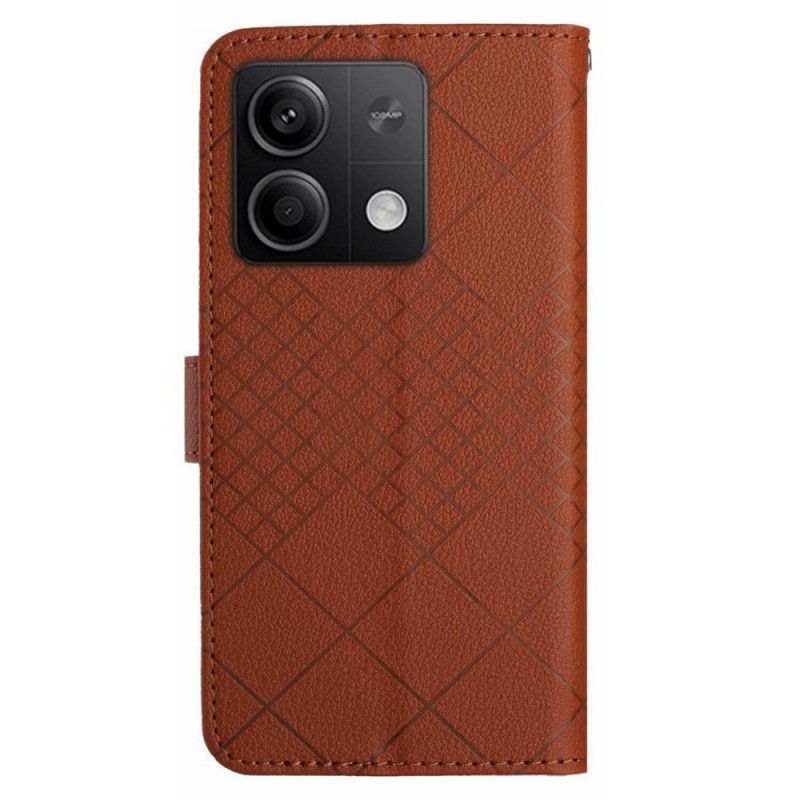 Puzdro Xiaomi Redmi Note 13 4g Remienok Diamantový Vzor