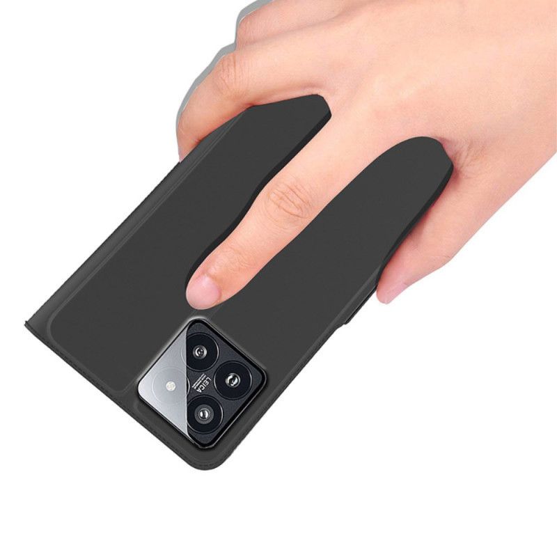 Kožené Puzdro Xiaomi 14 Kryt Na Mobil Ultra Jemné