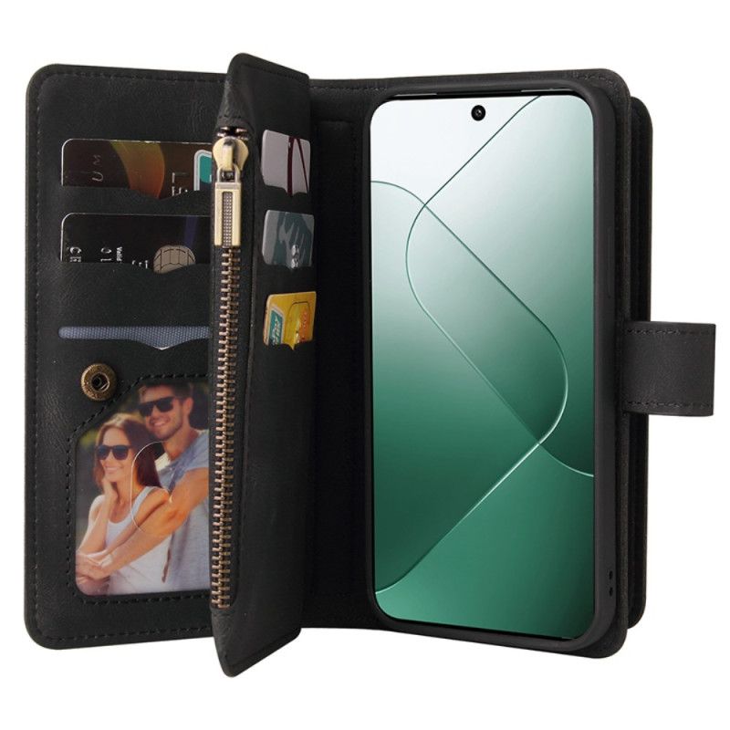 Kožené Puzdro Xiaomi 14 Multifunkčné
