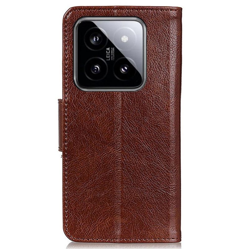 Kožené Puzdro Xiaomi 14 Patentovaná Koža Nappa