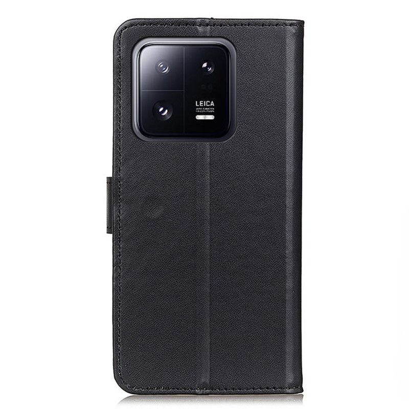 Puzdro Xiaomi 14 Jednoduchá Umelá Koža