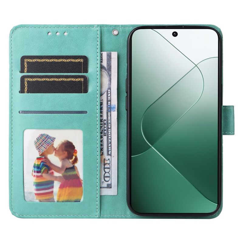 Puzdro Xiaomi 14 Slnečnica S Remienkom