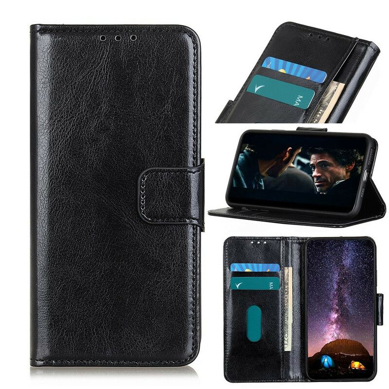 Kožené Puzdro Samsung Galaxy Note 10 Lite Klasický Kožený Efekt
