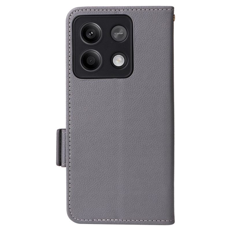 Kožené Puzdro Xiaomi Redmi Note 13 Pro 5g Klasika S Popruhom