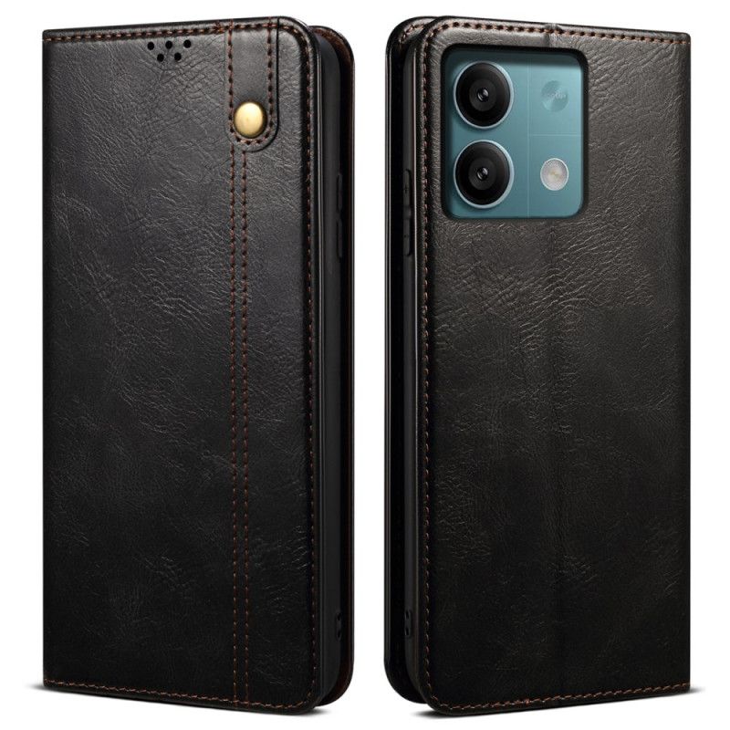 Kožené Puzdro Xiaomi Redmi Note 13 Pro 5g Voskovaná Imitácia Kože