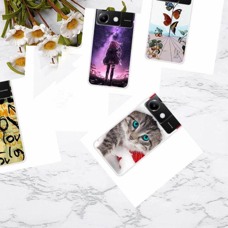 Kryt Xiaomi Redmi Note 13 Pro 5g Kryt Na Mobil Motýlie Kvety