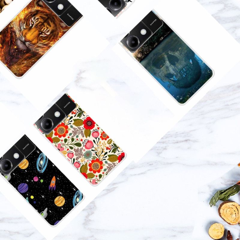 Kryt Xiaomi Redmi Note 13 Pro 5g Kryt Na Mobil Motýlie Kvety