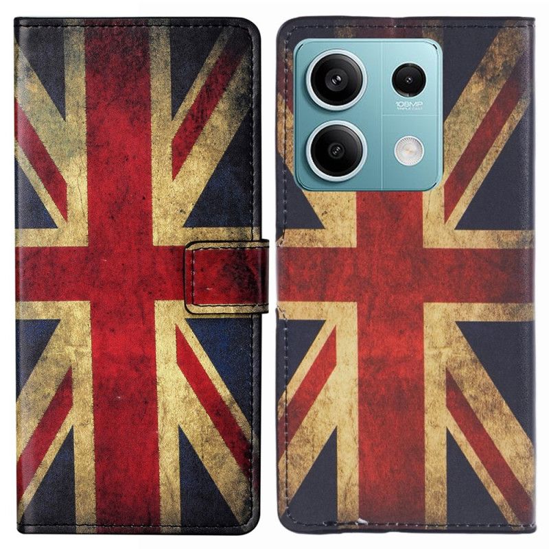 Puzdro Xiaomi Redmi Note 13 Pro 5g Vintage Anglická Vlajka