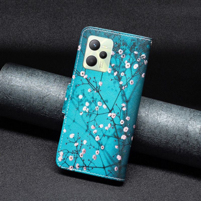 Flipové Puzdro Realme C35 Kvitnúci Strom