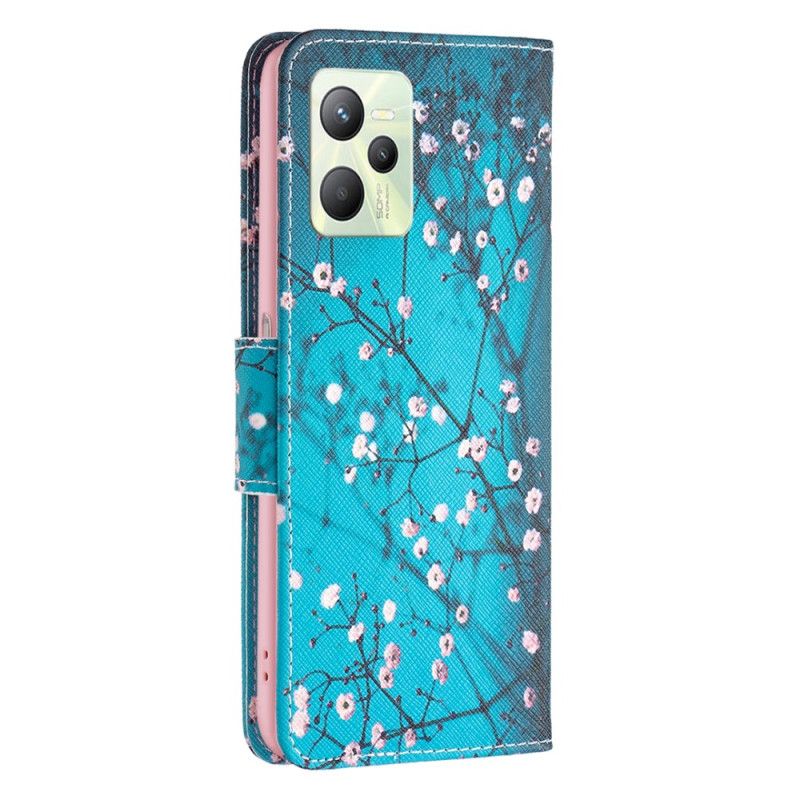 Flipové Puzdro Realme C35 Kvitnúci Strom