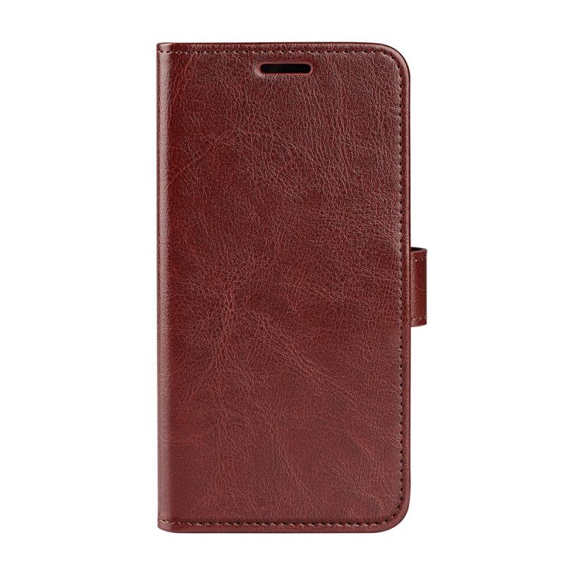 Kožené Puzdro Realme C35 Mäkký Silikón V Retro Štýle
