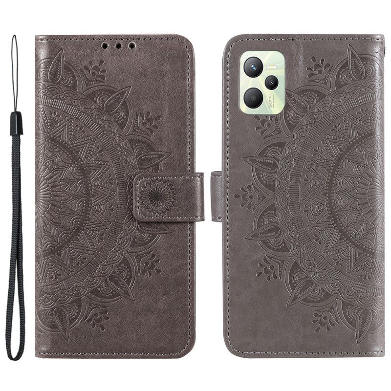 Kožené Puzdro Realme C35 Strappy Mandala