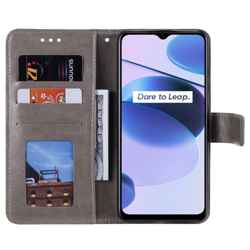 Kožené Puzdro Realme C35 Strappy Mandala