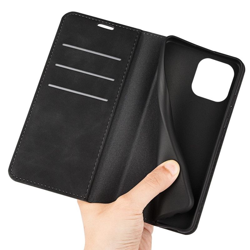 Flipové Puzdro iPhone 14 Pro Kožené Puzdro Retro Štýl