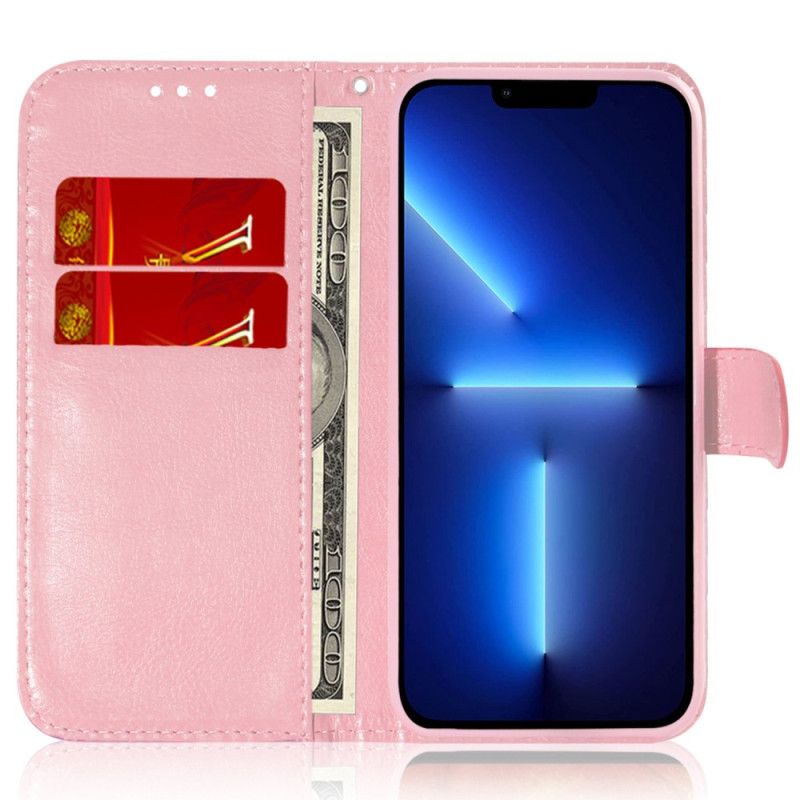 Kožené Puzdro iPhone 14 Pro Disco-štýl