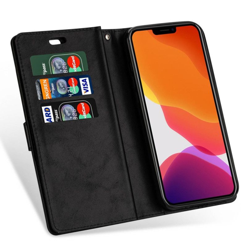 Kožené Puzdro iPhone 14 Pro Peňaženka