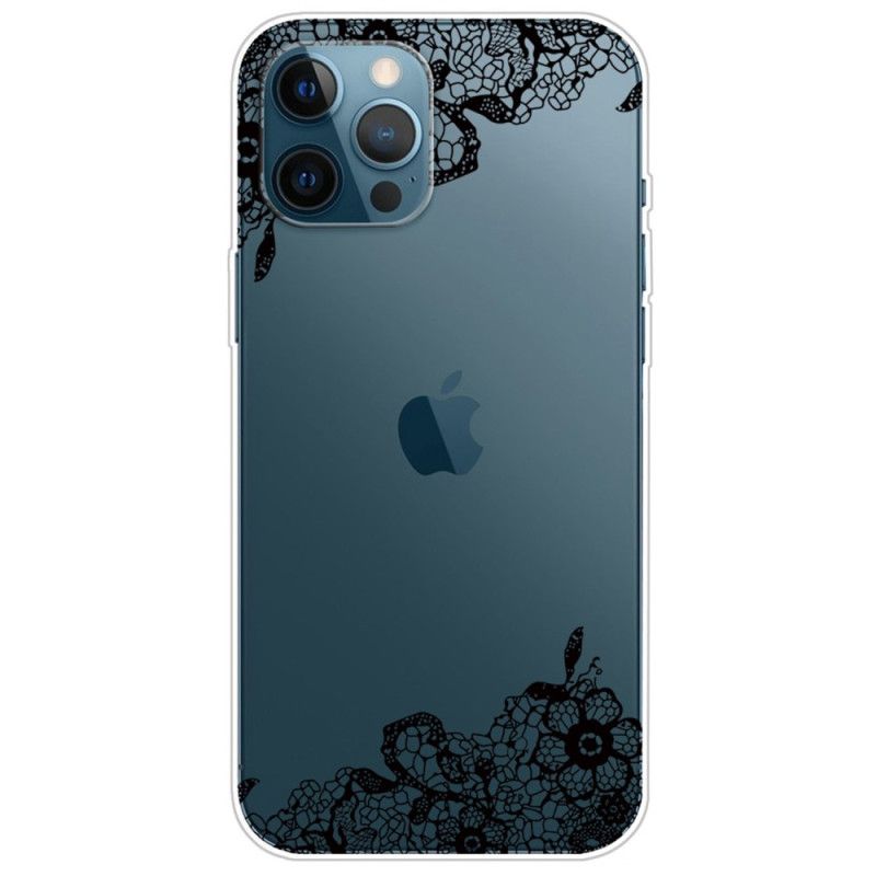 Kryt iPhone 14 Pro Bezšvová Čipka