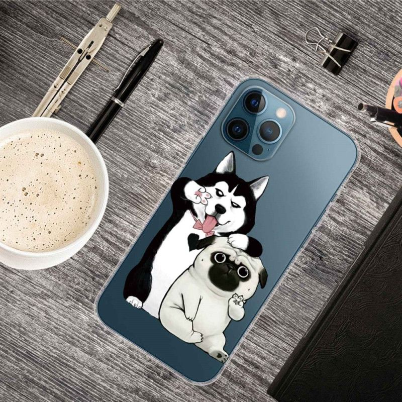 Kryt iPhone 14 Pro Funny Dogs