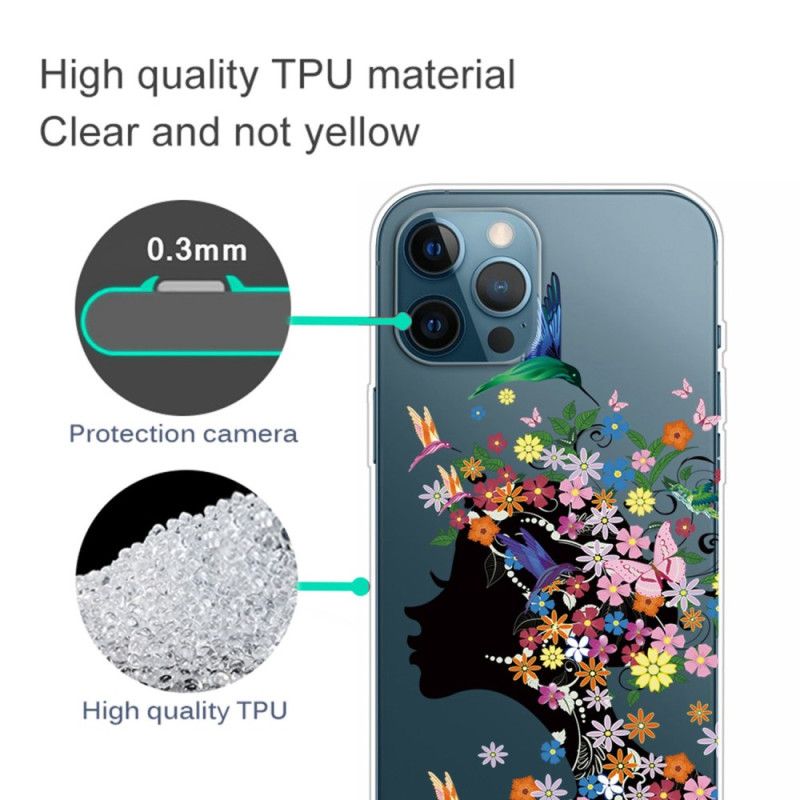 Kryt iPhone 14 Pro Hlava Kvetu