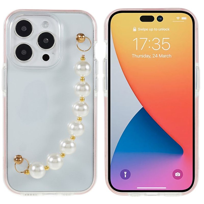Kryt iPhone 14 Pro Silikónový Náramok