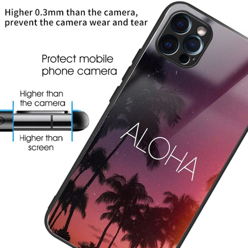 Kryt iPhone 14 Pro Tvrdené Sklo Aloha
