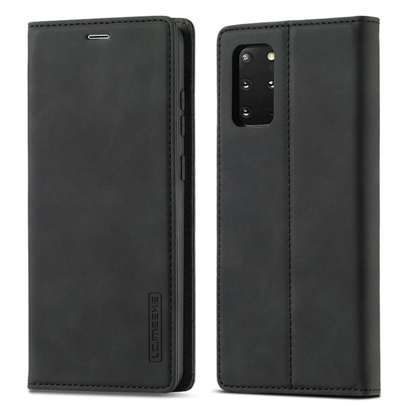 Flipové Puzdro Samsung Galaxy S20 Plus / S20 Plus 5G Kožené Puzdro Kožený Efekt Lc.imeeke