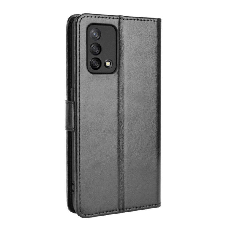 Kožené Puzdro Oppo A74 4G Krikľavá Umelá Koža