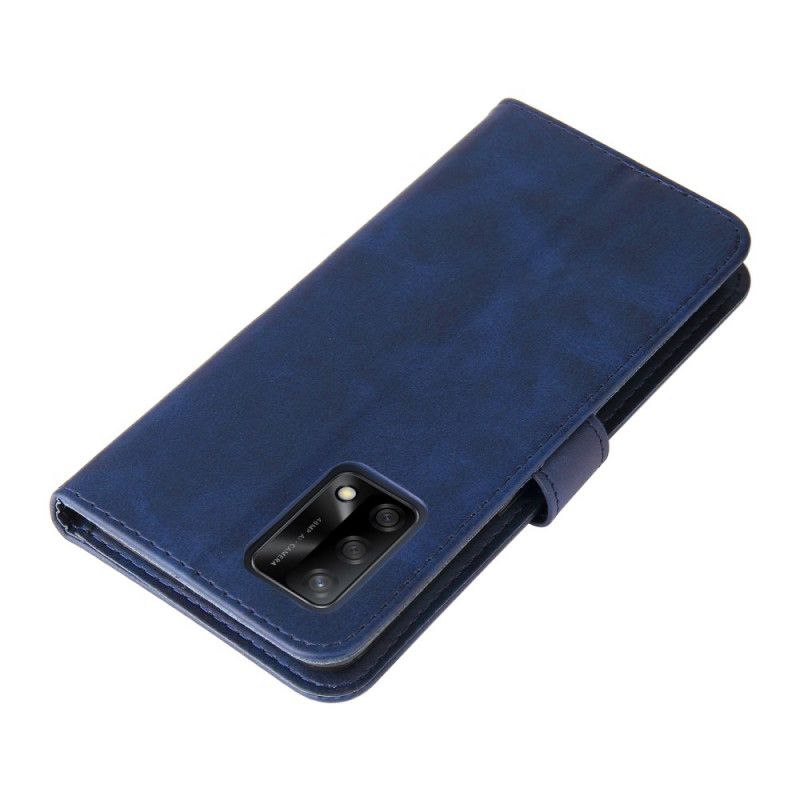 Kožené Puzdro Oppo A74 4G Vintage Peňaženka Na Mince
