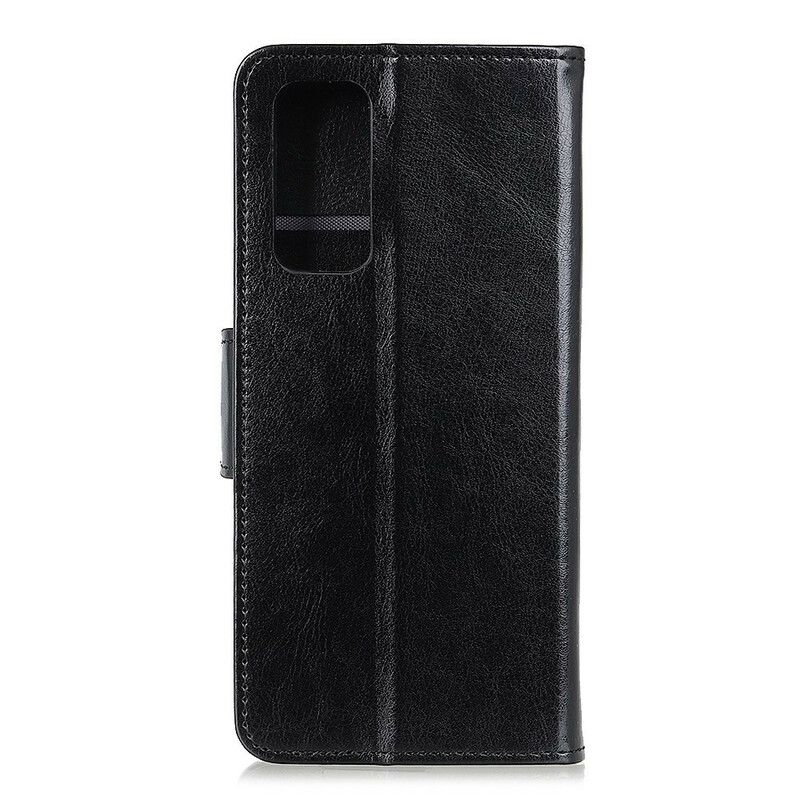 Kožené Puzdro Xiaomi Mi 10T / 10T Pro Glazovaná Umelá Koža