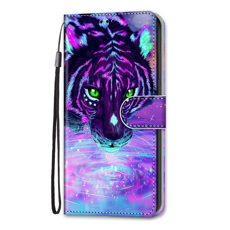 Kožené Puzdro Xiaomi Mi 10T / 10T Pro Magická Mačka