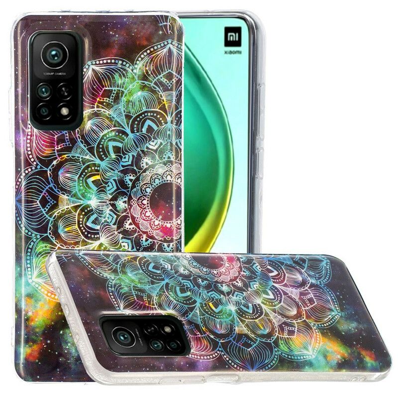 Kryt Xiaomi Mi 10T / 10T Pro Fluorescenčná Kvetinová Séria