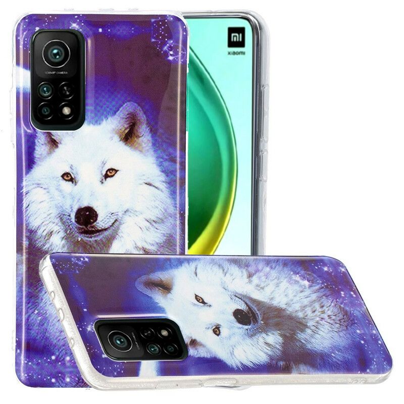 Kryt Xiaomi Mi 10T / 10T Pro Fluorescenčná Séria Wolf