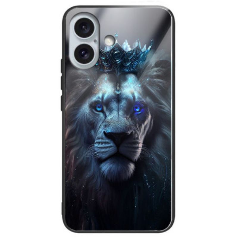 Kryt iPhone 16 Plus Tvrdené Sklo Blue Lion
