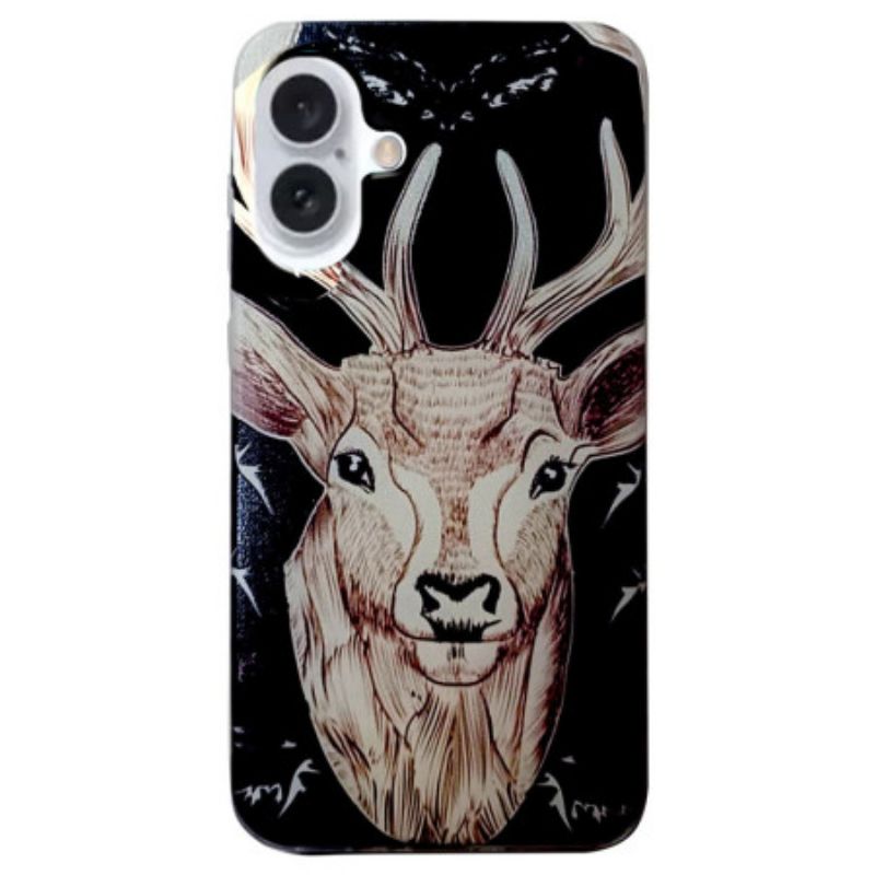 Kryt Na iPhone 16 Plus Hlava Jeleňa