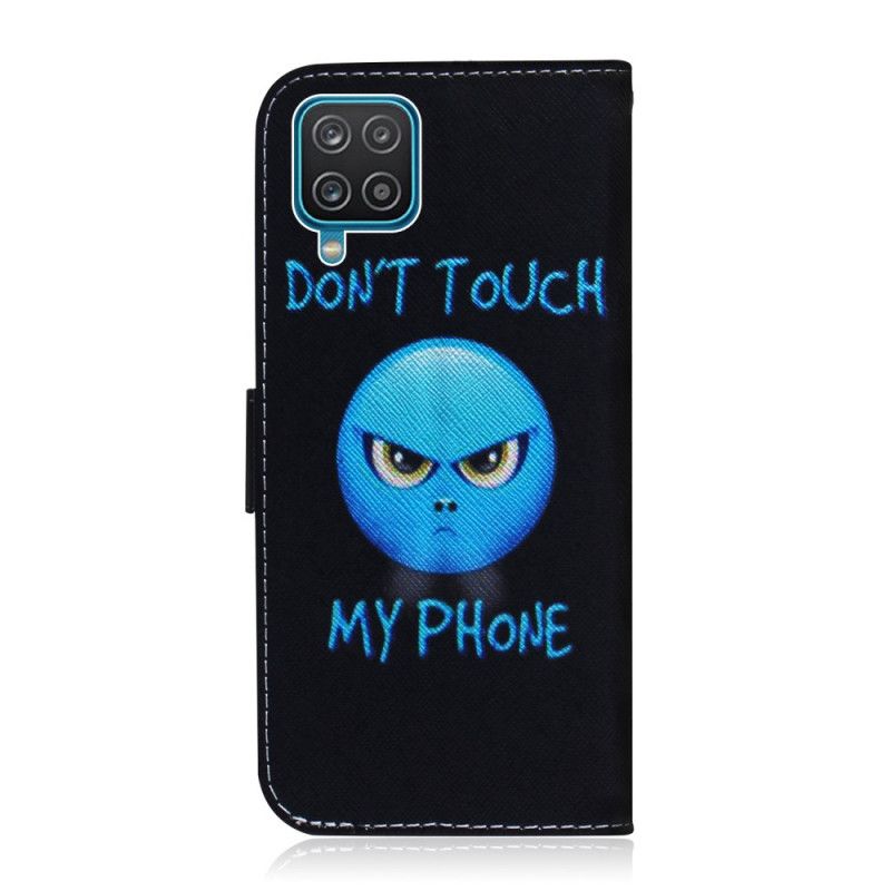 Kožené Puzdro Samsung Galaxy M32 Emoji Telefón