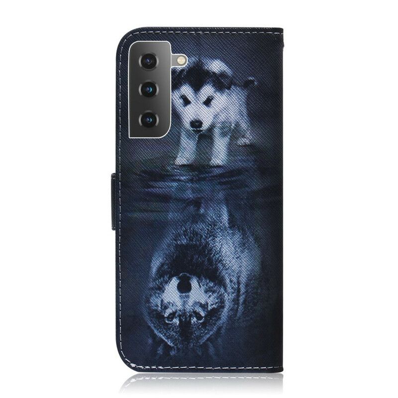 Kožené Puzdro Samsung Galaxy S21 Plus 5G Ernesto Vlk