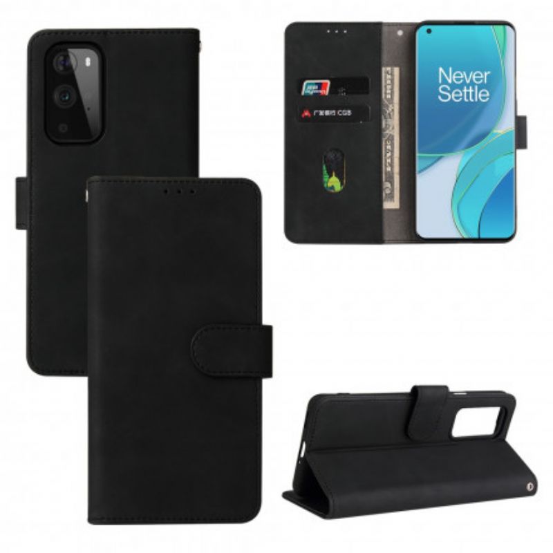Kožené Puzdro OnePlus 9 Dotyk Pokožky