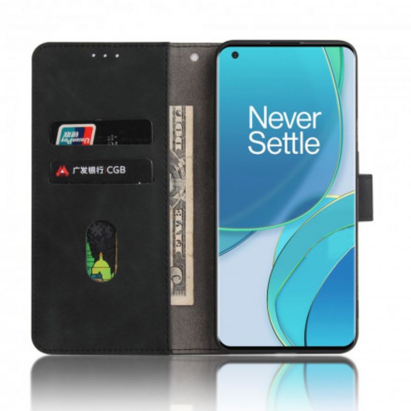 Kožené Puzdro OnePlus 9 Dotyk Pokožky