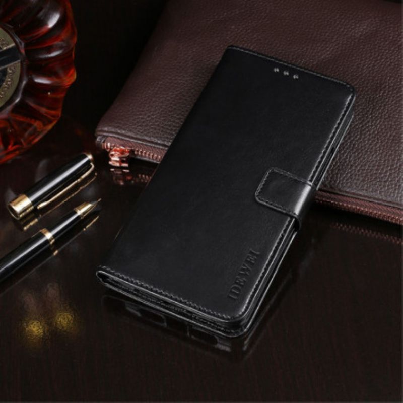 Kožené Puzdro OnePlus 9 Imitácia Kože Idewei